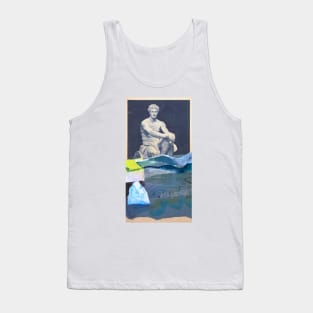 Man vs earth Tank Top